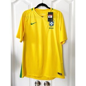 Nike Dri-Fit CBF Brazil soccer shirt size L
